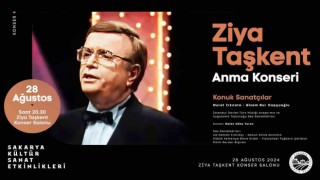 Sakaryanın değeri Ziya Taşkente vefa gecesi