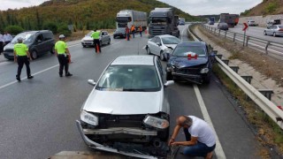 Samsunda 3 kişinin öldüğü 10 kişinin yaralandığı kaza yerine yakın yine kaza: 6 yaralı