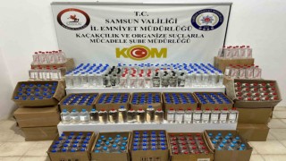 Samsunda 774 litre etil alkol ele geçirildi