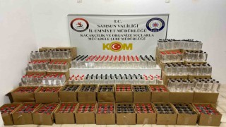 Samsunda sahte içki yapımında kullanılan 2 ton 652 litre etil alkol ele geçirildi