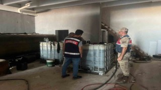 Şanlıurfada 6 bin 400 litre kaçak akaryakıt ele geçirildi