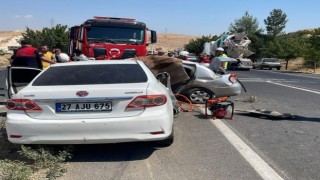 Şanlıurfada trafik kazası: 1 ölü, 7 yaralı