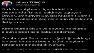 Savcı ile restoran arasındaki gerginlik olayına Bakan Yılmaz Tunçtan açıklama