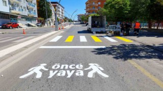 Şehir içi ulaşım alanları yapılan çalışma ile artık daha güvenli