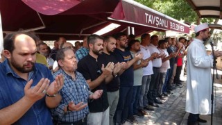Şehit edilen Hamas Lideri için Tavşanlıda gıyabi cenaze namazı kılındı