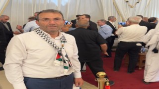 Şehit Hamas Lideri Haniyenin cenazesine Pendik Belediye Başkanı Ahmet Cin de katıldı