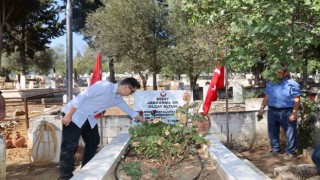 Şehit jandarma er Altun mezarı başında anıldı