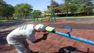 Şehzadeler Belediyesinden Güvenli Parklar mesaisi