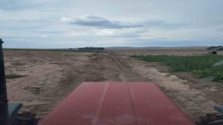 Sel suları 200 dönümlük tarım alanını sildi süpürdü