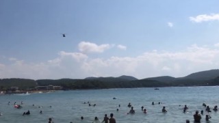 Serinlemek için girdiği denizde kaybolan genç 24 saattir bulunamadı