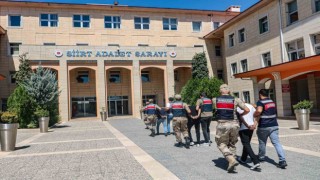Siirtte 170 kilo esrar ele geçirildi