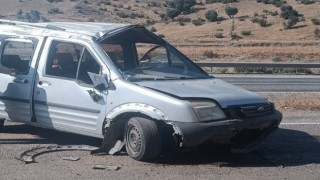 Siirtte otomobil takla attı: 4 yaralı