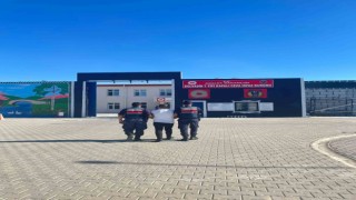 Silahla tehdit suçundan aranan şahsı jandarma yakaladı