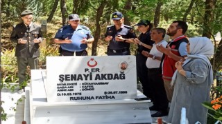 Simavda güvenlik güçlerinden şehit mezarları ve ailelerine ziyaret