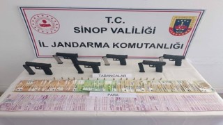 Sinopta silah kaçakçılarına operasyon