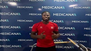 Sivassporun yeni transferi Keita Balde sağlık kontrolünden geçti