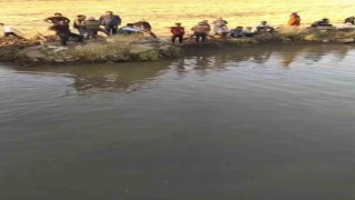 Siverekte sulama göletine giren çocuk boğuldu