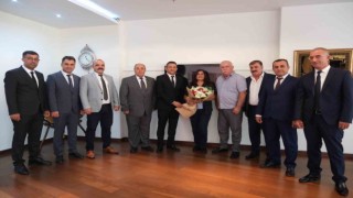 Şoför esnafı Başkan Çerçioğluyla görüştü