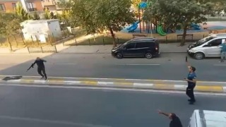 Sultanbeylide kasap dükkanına saldırıda yeni görüntüler ortaya çıktı