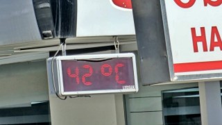 Sungurluda termometreler 42 dereceyi gösterdi