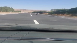 Tehlikeli yolculuk kamerada