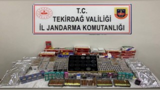 Tekirdağda kaçak sigara operasyonu