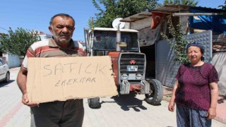 Telefon dolandırıcılarına 750 bin TL kaptıran Amasyalı çiftçi, traktörünü satışa çıkardı