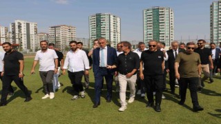 TFF Başkanı Hacıosmanoğlu, Amedspor tesislerini ziyaret etti