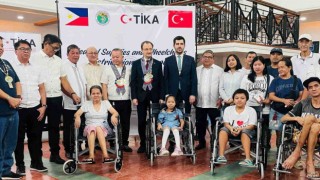 TİKAdan, Filipinlerdeki 900 hastaya ilaç ve 100 engelli bireye tekerlekli sandalye temini