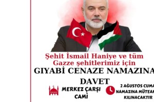 Öldürülen Hamas Lideri İçin Toprakkale'de Gıyabi Cenaze Namazı