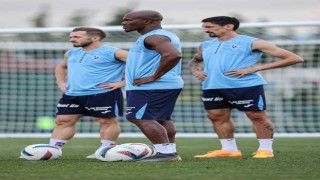 Trabzonspor, Rapid Wien maçı hazırlıklarını sürdürdü