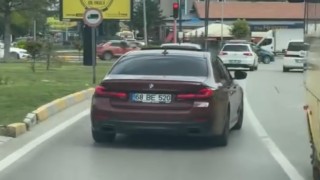 Trafikte drift atarken görüntülenen araca 32 bin 233 TL ceza