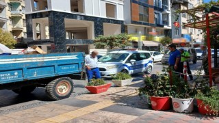 Turgutlu Zabıtasından kaldırım işgallerine sıkı denetim