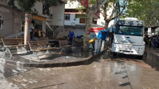 Turizm Merkezinde Temizlik Çalışması