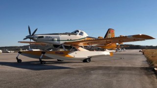 Türkiyeden yardım için gönderilen 2 uçakla 1 helikopter Yunanistana ulaştı