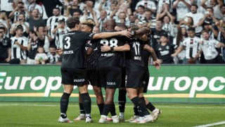 UEFA Avrupa Ligi: Beşiktaş: 1 - Lugano: 0 (İlk yarı)