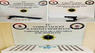 Uyuşturucu ve silah ele geçti: 1 gözaltı