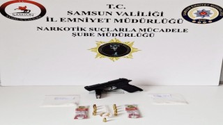 Uyuşturucuyla yakalanan şahıs gözaltına alındı