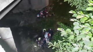 Uzungölde Suudi turist motosiklet ile dereye uçtu: 1 ölü