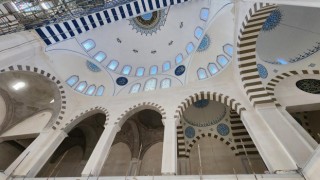 Vali Yıldırım, Doğu Karadeniz Bölgesinin en büyük cami ve külliyesi inşaatında incelemelerde bulundu