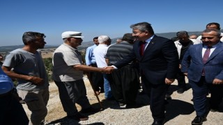 Vali Yılmaz, Çolaklı Köyü Halkıyla Buluştu