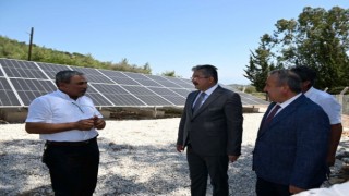 Vali Yılmaz: GES sayesinde köylülerimiz sularını bedava kullanabilecek