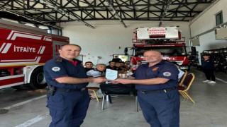 Vezirköprü itfaiyede görev değişimi