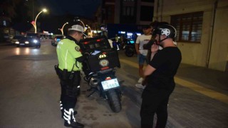 Vezirköprü polisinden şok uygulama