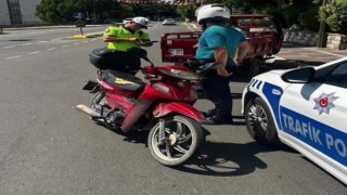 Vizede eş zamanlı trafik denetimi