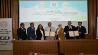 Yalova Makine OSBde meslek lisesi ve mesleki eğitim merkezinin imzaları atıldı