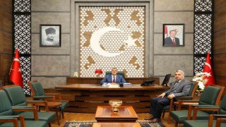 Yeni İl Emniyet Müdürü Delenden Vali Çelike ziyaret