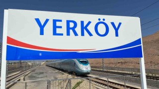 Yozgattaki Yerköy YHT istasyonu hizmet vermeye başladı
