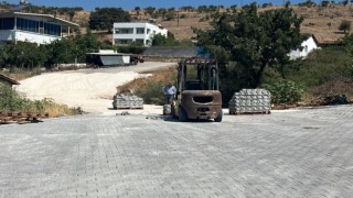 Yunusemre Belediyesinden Bağyolu Mahallesine parke taşı hizmeti