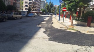 Yunusemrede bozulan yollar yenileniyor